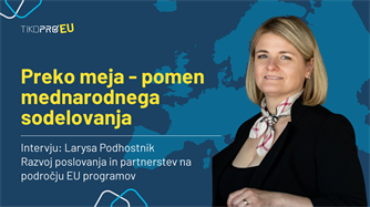 Preko meja - pomen mednarodnega sodelovanja